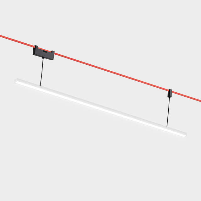 Artemide Diffused Linear Suspension Module - 1200mm - 2700K - White - APP Compatible — FW30001APP — manufacturer representative image