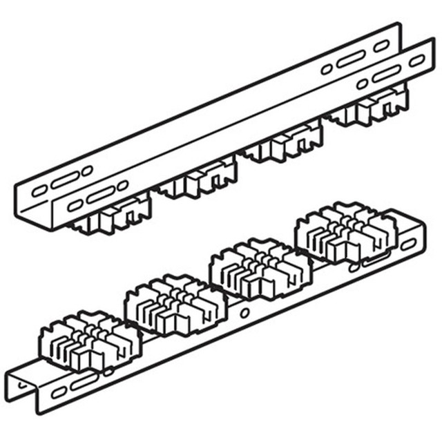 BTicino Reinforced special insulator for busbars 6300 A - wander — 91886NSS