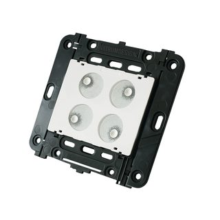 Vitrum BS IV . Touch Keypad KNX With Temperature & Humidity Sensor - 0KB04T020