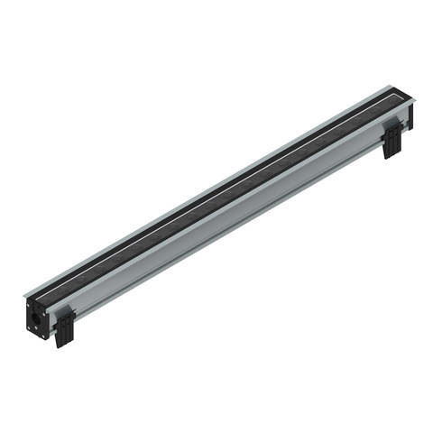 Flos Ingraze Fixed Frame + Asymmetric Louvre L 1200 — F017D1QA006 — manufacturer representative image
