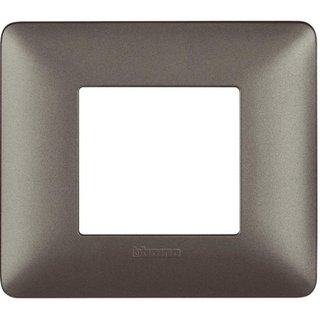 BTicino Cover plate 2 modules — AM4802MIR