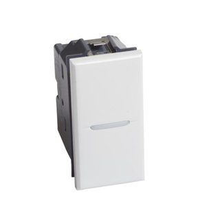 BTicino Pushbutton 1P 10 AX 250 Vac — HD4005N