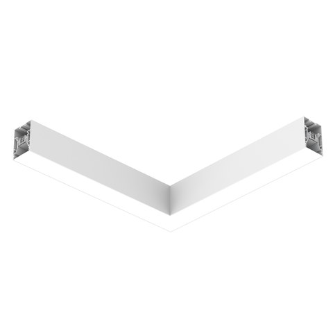 Flos In-Finity 70 Recessed No Trim Flat Corner 3000K General Lighting Dali — manufacturer representative image