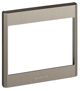 BTicino 1-module frame – Titanium finish — 345204