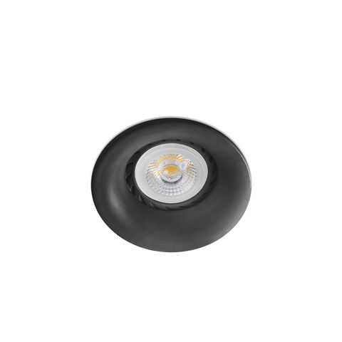 Faro Barcelona NEÓN R Black recessed lamp — manufacturer representative image