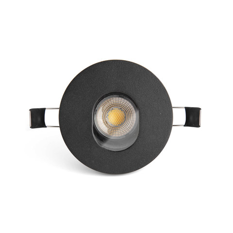 Faro Barcelona NIVA Black adjustable pinhole IP65 — manufacturer representative image