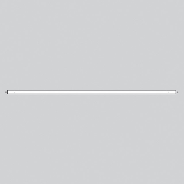 Artemide Alphabet of light system - Suspension - Linear - 1800 mm - 3000K - Terminal - Powered — 2108010AHE — manufacturer representative image
