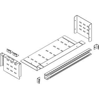 BTicino Kit of horizontal bar separation width 250mm — 91845/2SBO