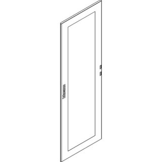 BTicino Glass door for cabinets HDX 850x1800mm — 91865/80VR