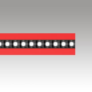 Artemide Katà Métron - Refractive - Direct + Indirect Emission - 3000K - 592 - Red — KB31108