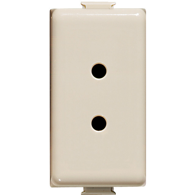 BTicino Socket 2P (mignon) - centre distance 13 mm — A5120