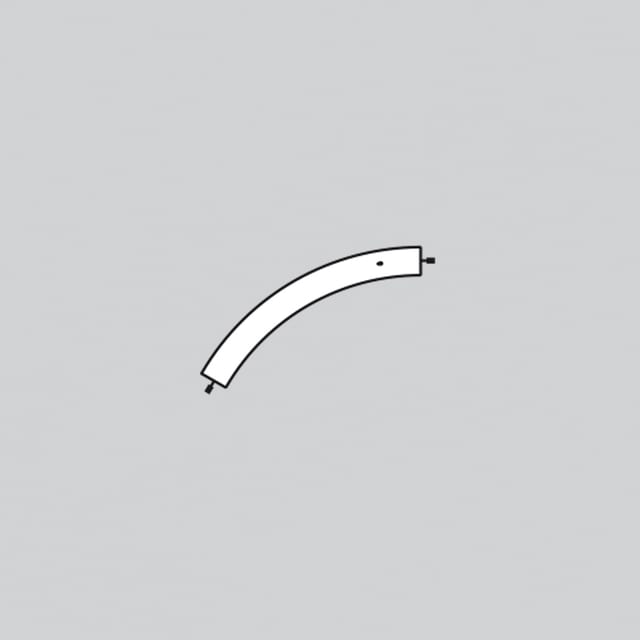 Artemide Alphabet of light system - Suspension - Curved - 60° - 3000K - Intermediate - Not powered — 2123010AHE