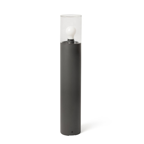 Faro Barcelona KILA 700 Dark grey bollard lamp transparent — manufacturer representative image