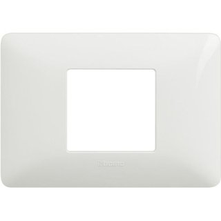 BTicino Cover plate 2 modules centred — AM4819BBN