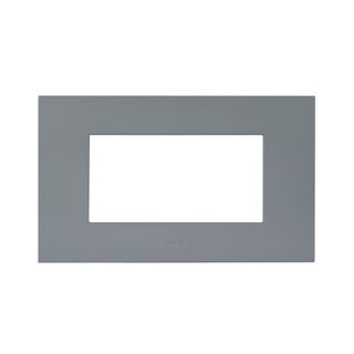 AVE SMART EASY S44 TECHNOPOLYMER PLATE, GREY COLOUR – MATT FINISH – 4 MOD. — 44PSME4GO