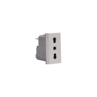 BTicino Italian standard P17/11 socket outlets. 2 P+E 16 A 250 Va.c. — JW4180