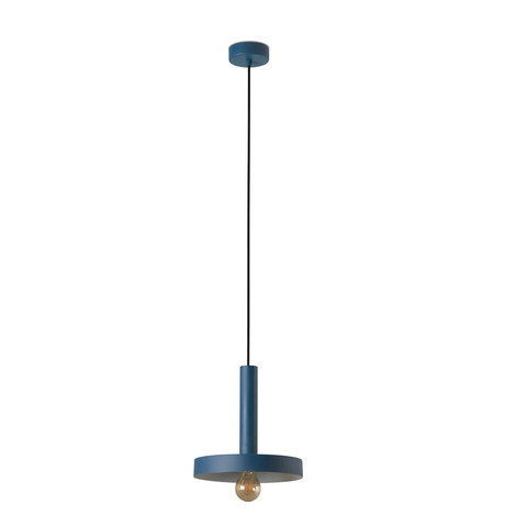 Faro Barcelona WHIZZ White and blue pendant lamp — manufacturer representative image