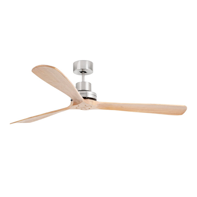 Faro Barcelona LANTAU XL Matt nickel/pine fan — 33504DC