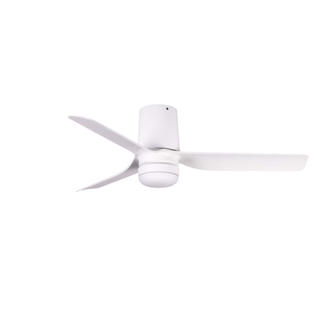 Faro Barcelona MINI PUNT TUB S LED Ceiling fan white 10W SWT — manufacturer representative image