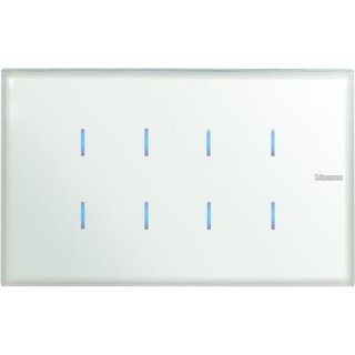 BTicino Axolute command with 6 keys to manage single or group loads and other functions - 4 modules. — HC4657M4