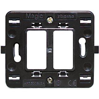 BTicino Support 2 modules with staples for box item 500 — 500S/2
