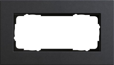 Gira Esprit cover frame anthracite linoleum-plywood anthracite — 1002226