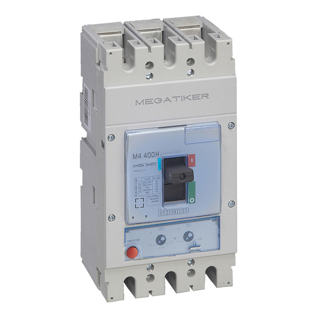 BTicino MP4 630H - Mccb 3P for motor operator protection - In= 630A - Icu= 70kA — T743H630MP
