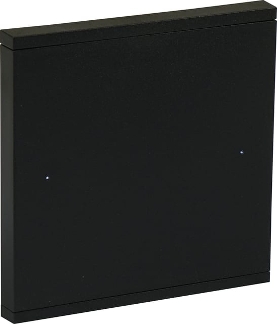 EAE Oria 1-Fold Switch – Anthracite, Temperature Sensor, No Icons