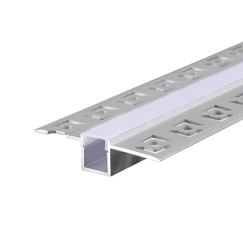 ACA Lighting LING ALUMINIUM PROFILE TRIMLESS WITH OPAL DIFFUSER 2m/pc — manufacturer representative image