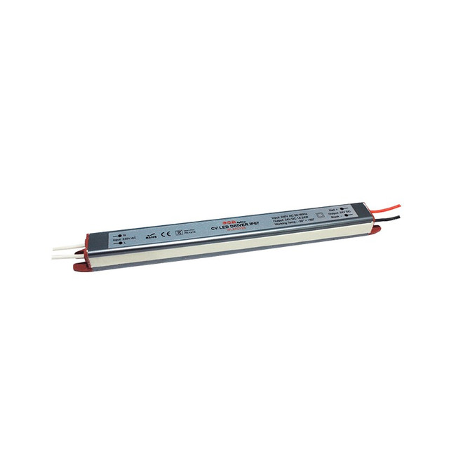 ACA Lighting LINEAR METAL CV LED DRIVER 24W 230V AC-24V DC 1A IP67 WITH CABLES — WL24CV24