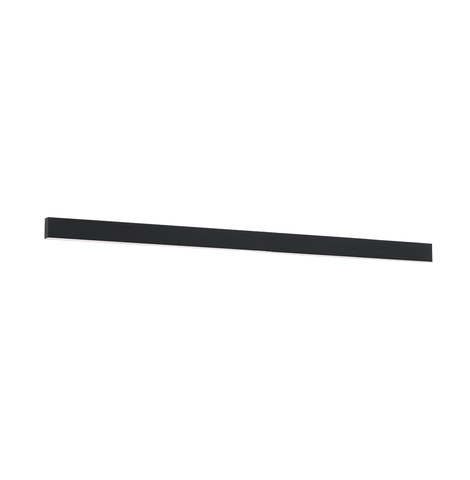 Viokef Linear Wall Lamp L2820 4000K Black Ciba — manufacturer representative image