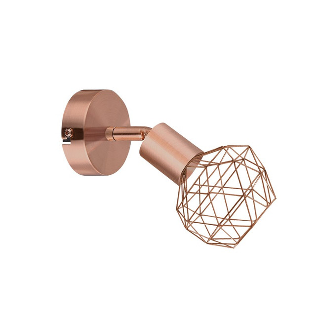 ACA Lighting SPOT 1XE14 BRONZE GRID ALADDIN — MC15611C