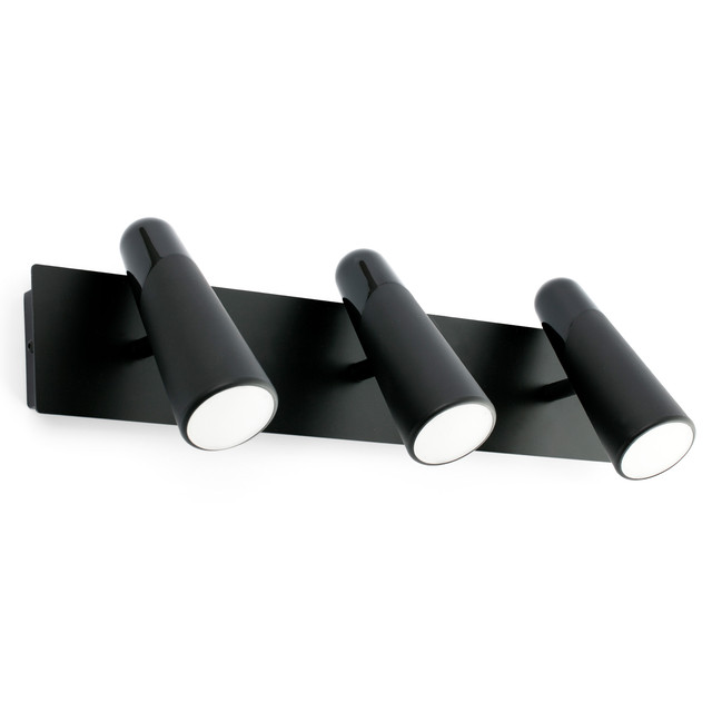 Faro Barcelona LAO 3L Black wall lamp — 29043