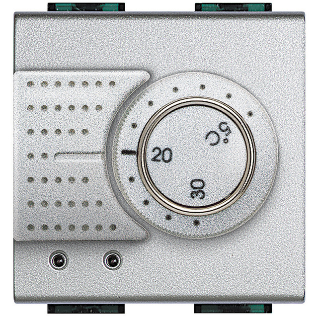 BTicino Electronic room thermostat with floor brobe - power supply 230 Vac — NT4441FH
