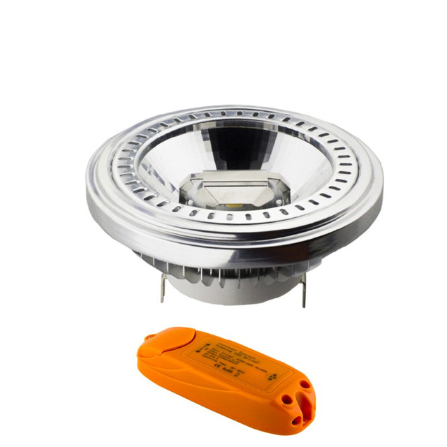 ACA Lighting LED COB DIM AR111 G53 15W 2700K 230V AC 900LM RA90 30000H 20° — AR111-15WWDIM