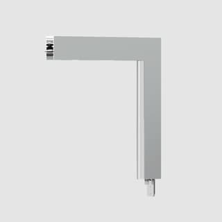 Artemide A.24 - Wall/Ceiling Diffused Emission - 90° Angle (perpendicular planes) - Direct Emission - 4000K - Brushed Silver — AQ31715