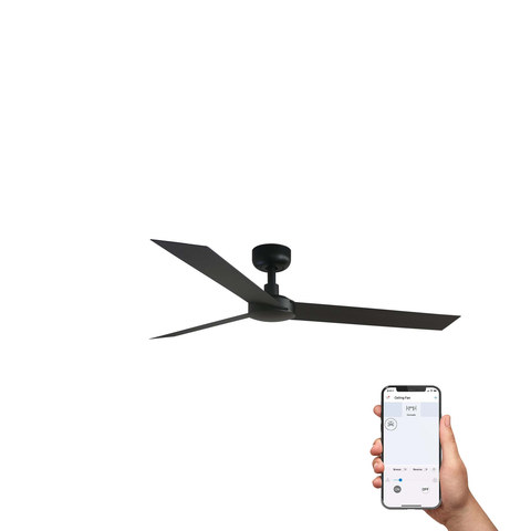 Faro Barcelona CRUISER L Black fan TUYA — manufacturer representative image