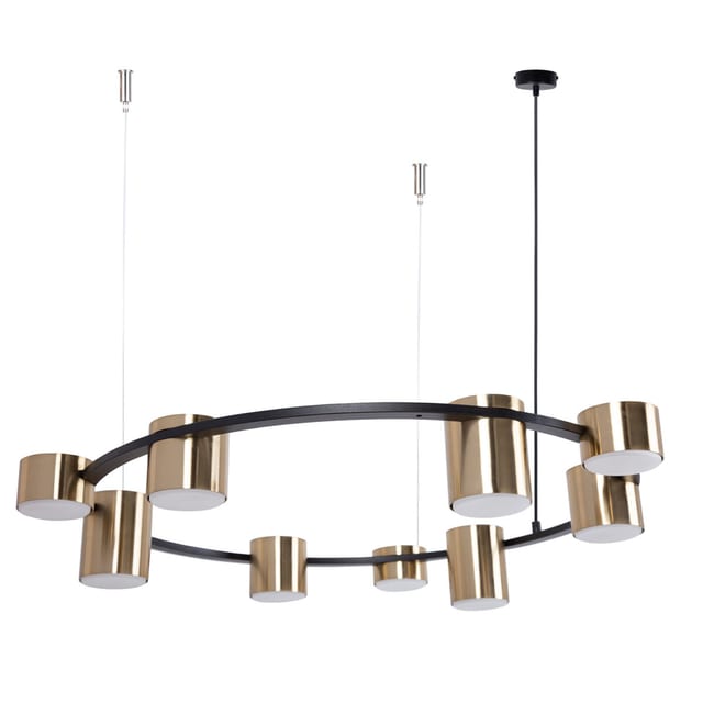 Sigma Pendant lamp KODO 9 black/gold 41332