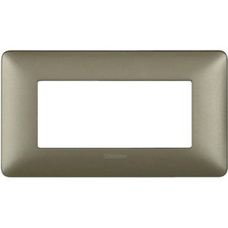 BTicino Cover plate 4 modules — AM4804MTA