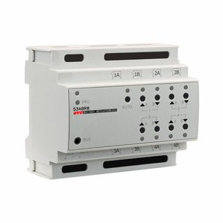 AVE Multifunction actuator 8Ch 6M DIN — 53ABR8