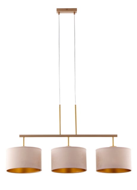 Sigma Pendant lamp MARII 3 beige/gold 41839