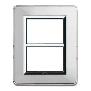 AVE PERSONAL44 FR.PLATE ALUMINIUM 3+3M — 44P033ALS