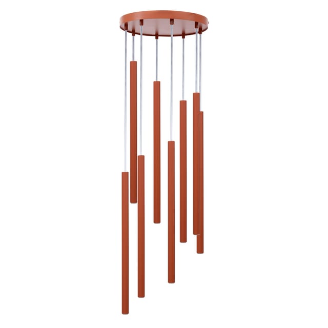 Sigma Pendant lamp SOPEL 8 round ceglany 41463