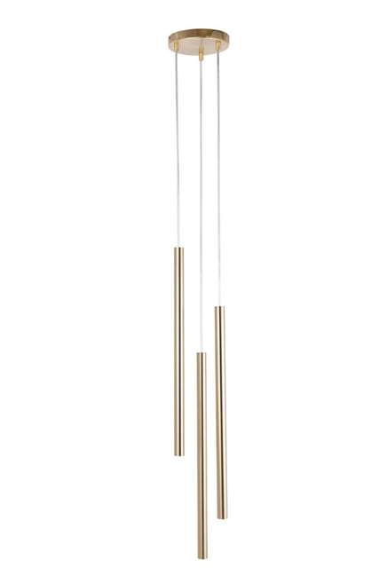 Sigma Pendant lamp SOPEL PREMIUM 3 round gold szczotkowany 40958