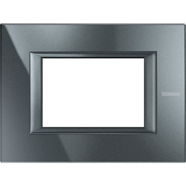 BTicino Rectangular cover plate 3 modules — HA4803HS