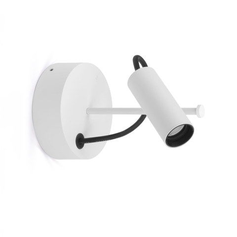 Faro Barcelona CLAP White wall lamp/ceiling 6W 3000K 38º — manufacturer representative image