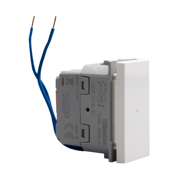 BTicino Intermediate axial switches. 1P 10 AX - 250 Va.c. — JW4054LB