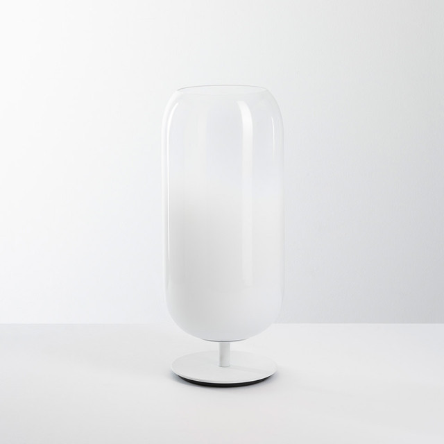 Artemide Gople Table - White/White — 1408220A