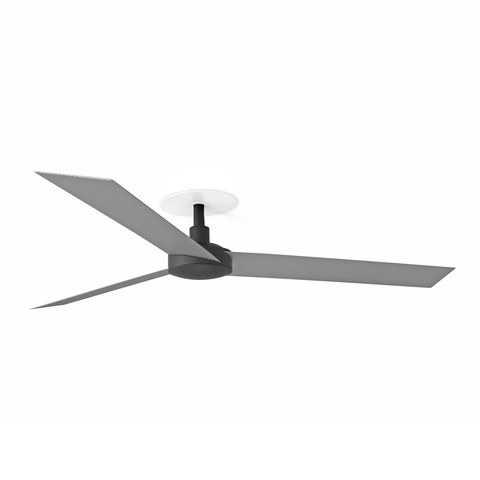 Faro Barcelona CRUISER RECESSED L Black/aluminium fan — manufacturer representative image