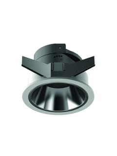 Zambelis S126 RECESSED SPOT 1XGU10 LED WHITE -BLACK CHROME REFLECTOR